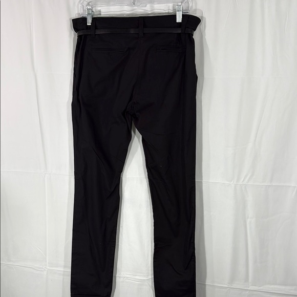 Pony Tail Black Belted Trousers Size L - Picture 6 of 8